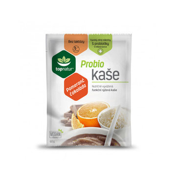 Probio kaše s pomerančem a čokoládou 60 g Topnatur 